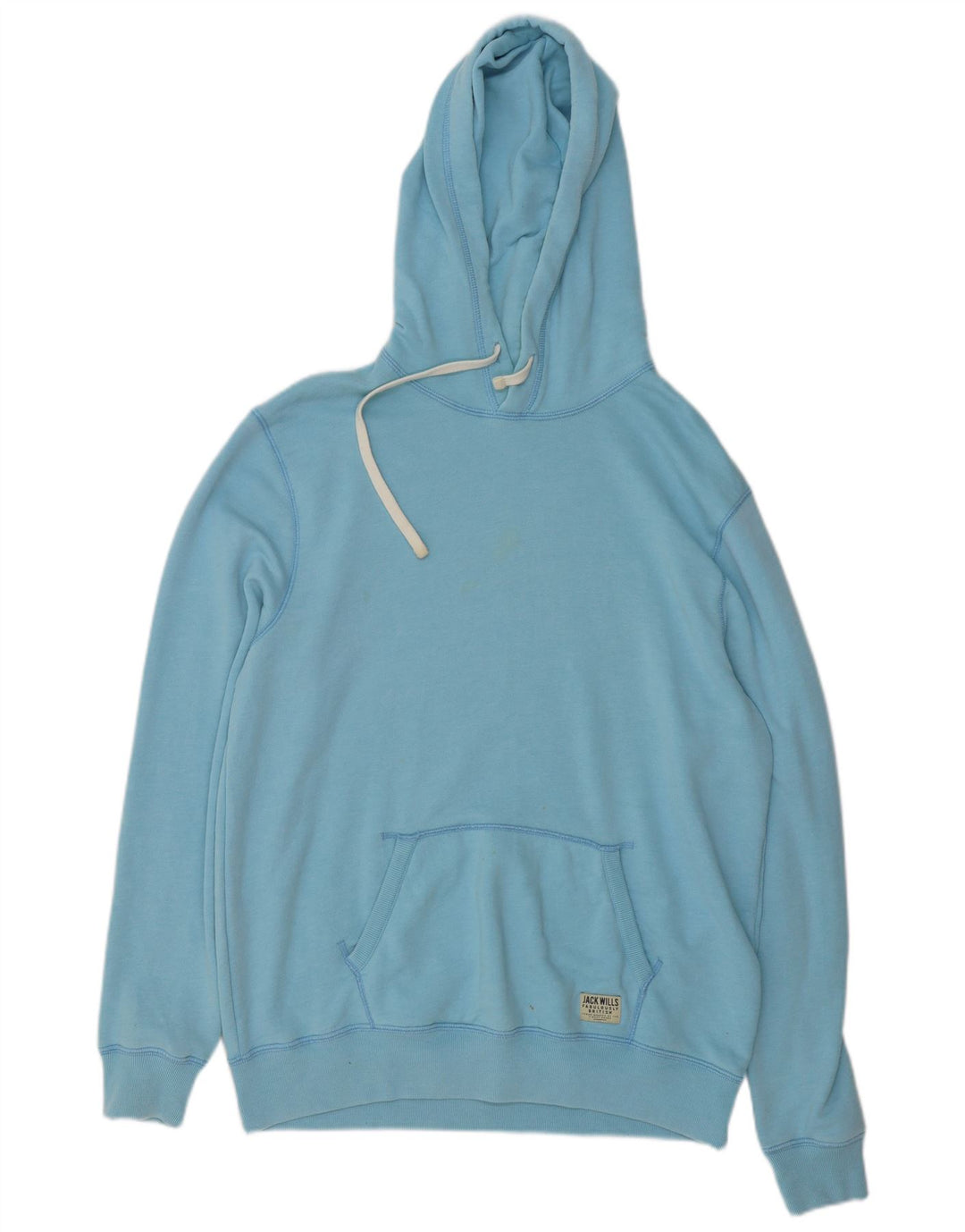 Jack Wills - Sudadera con capucha para hombre, talla grande, algodón azul