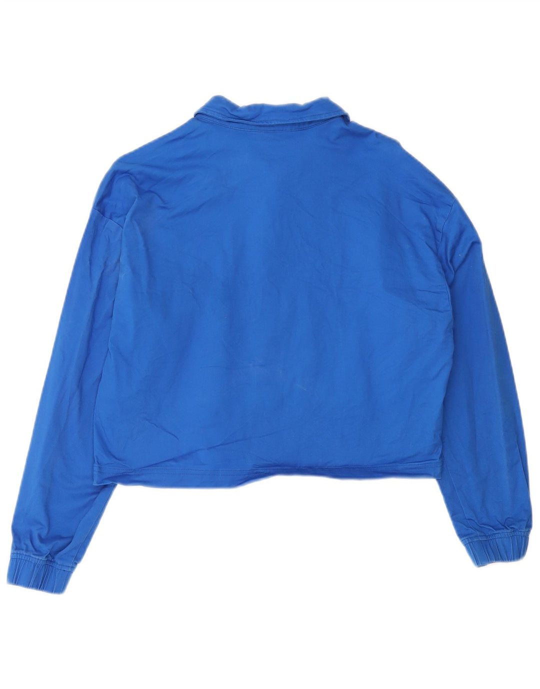 PUMA Chaqueta bomber corta para mujer Reino Unido 14 Algodón azul medio