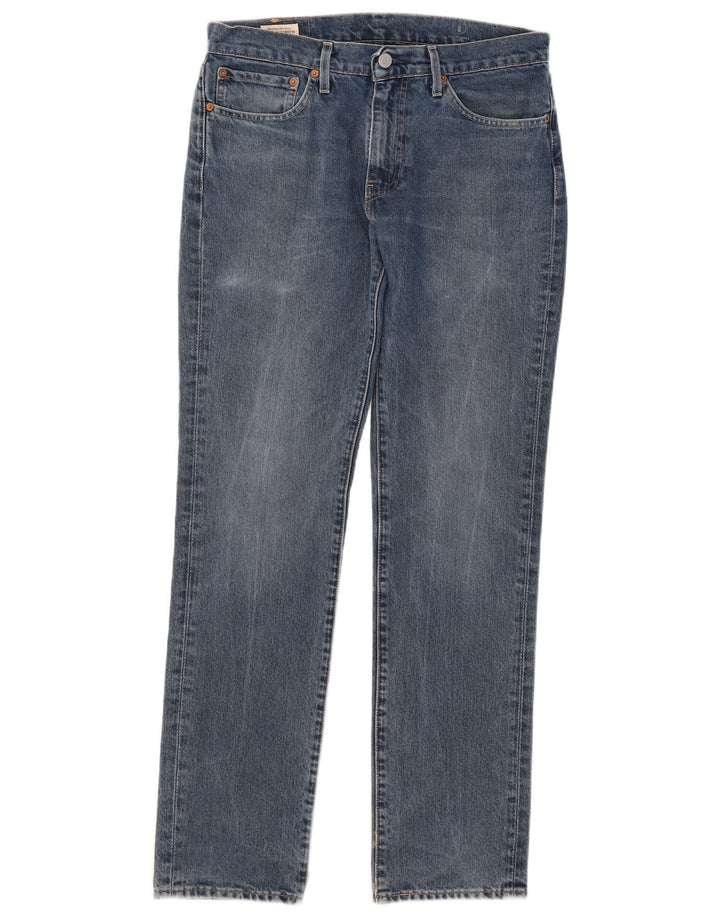 Levi's Hombre 511 Slim Jeans W31 L32 Algodón Azul