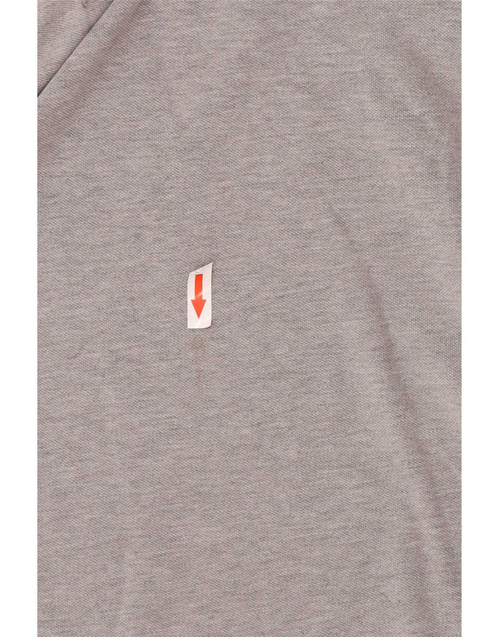 Polo Jack & Jones para hombre de algodón gris grande