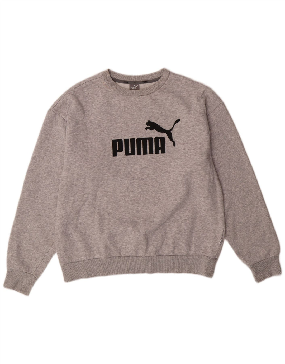 PUMA Sudadera gráfica para mujer Jumper UK 14 Algodón gris medio