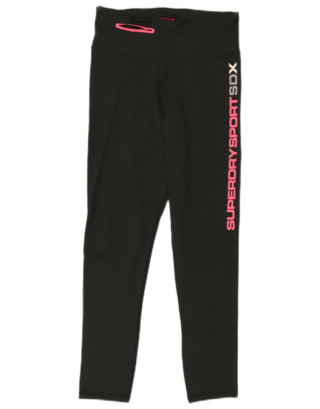 SUPERDRY Leggings gráficos para mujer UK 10 Small Green Polyamide