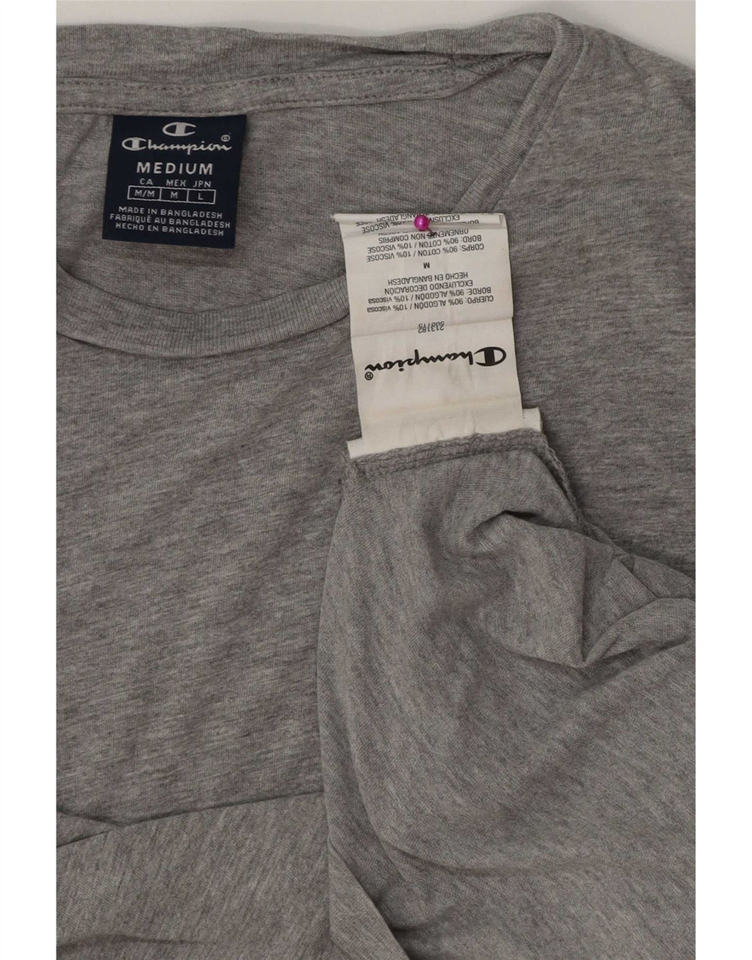 Camiseta Adidas Hombre Top Algodón Moteado Gris Medio