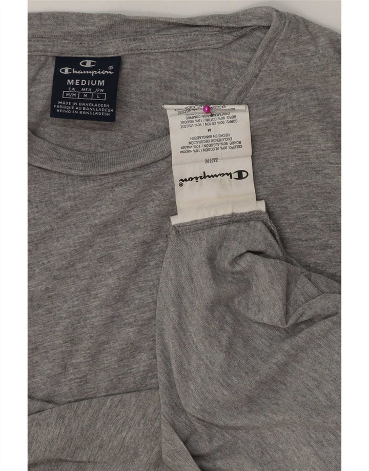 Camiseta Adidas Hombre Top Algodón Moteado Gris Medio