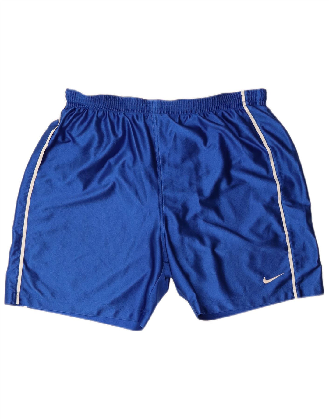 Nike - Pantalones cortos deportivos para hombre, poliéster azul grande