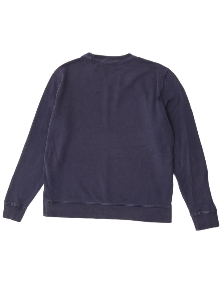 Marks & Spencer Hombre Sudadera Jumper XL Azul Marino Algodón