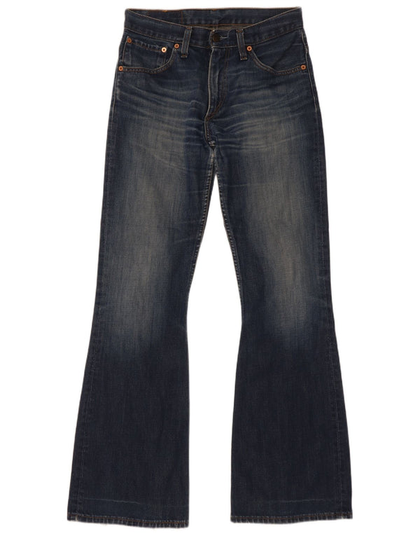 Vaqueros Levi's Mujer 516 Acampanados W29 L34 Azul Marino