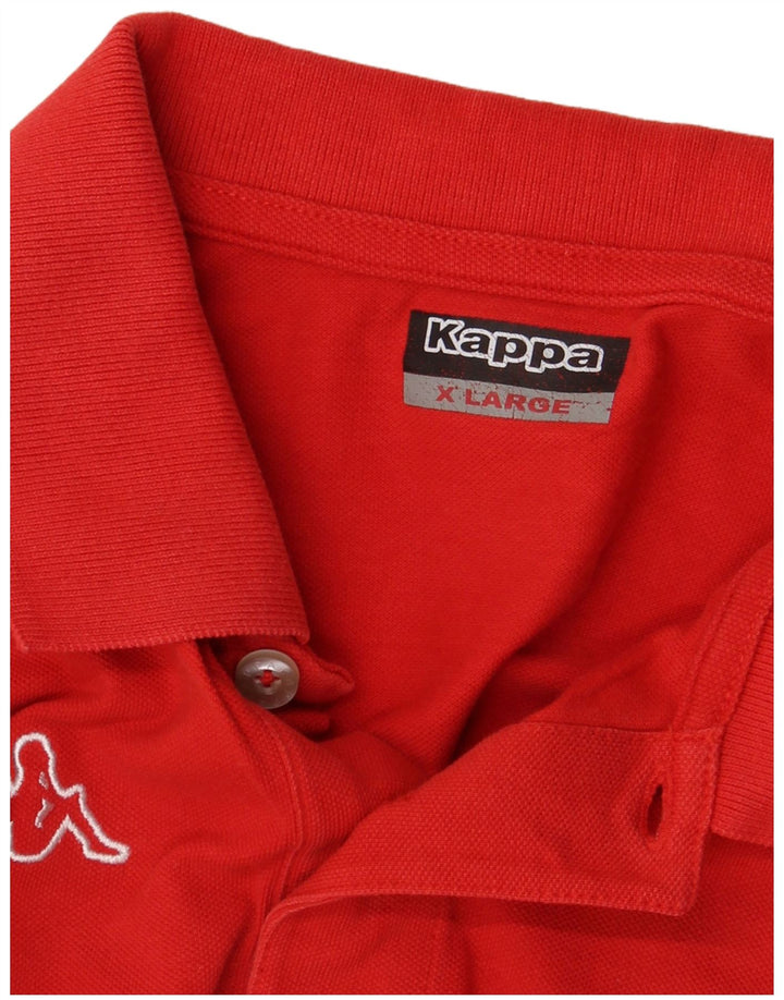 Kappa Polo Hombre XL Rojo