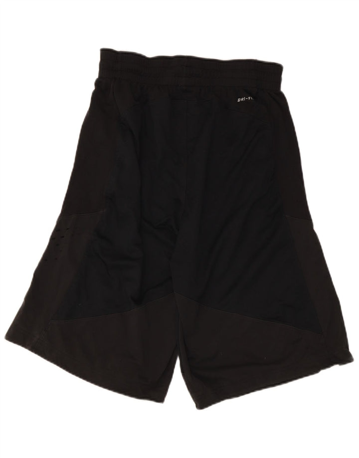 Pantalones cortos deportivos Nike Dri Fit para hombre Poliéster negro mediano