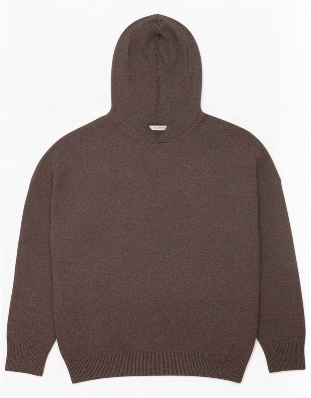 Zara Hombre Jersey Con Capucha Viscosa Gris Medio