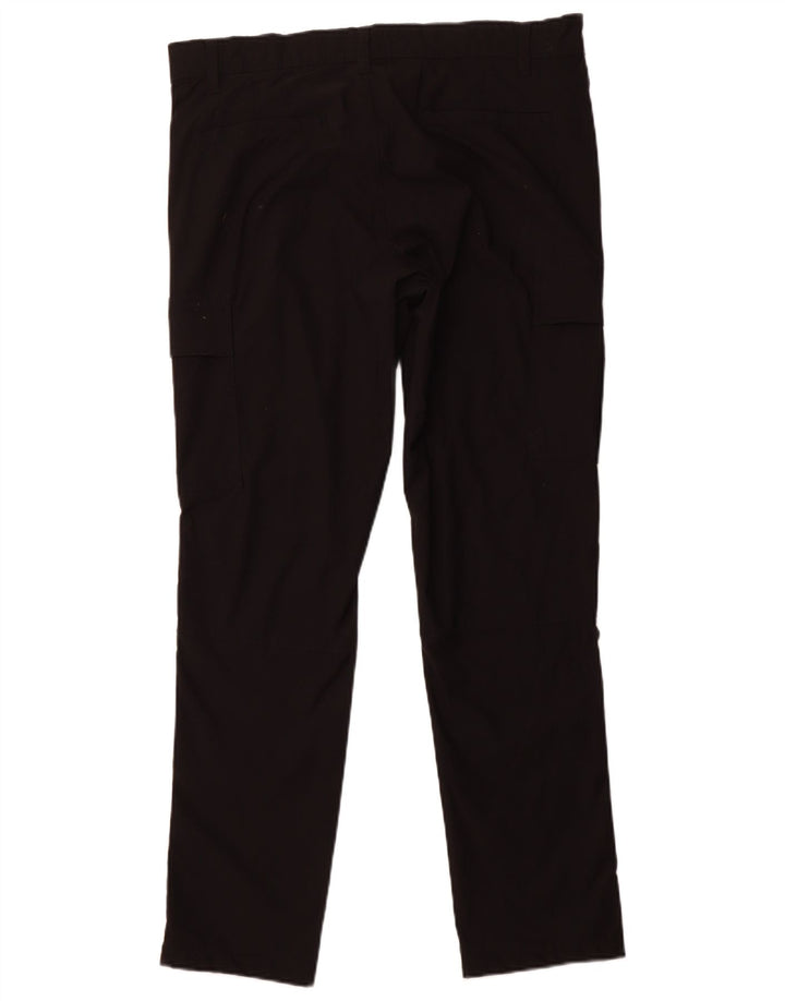 Dkny Pantalones cargo ajustados para hombre W34 L32 Nylon negro