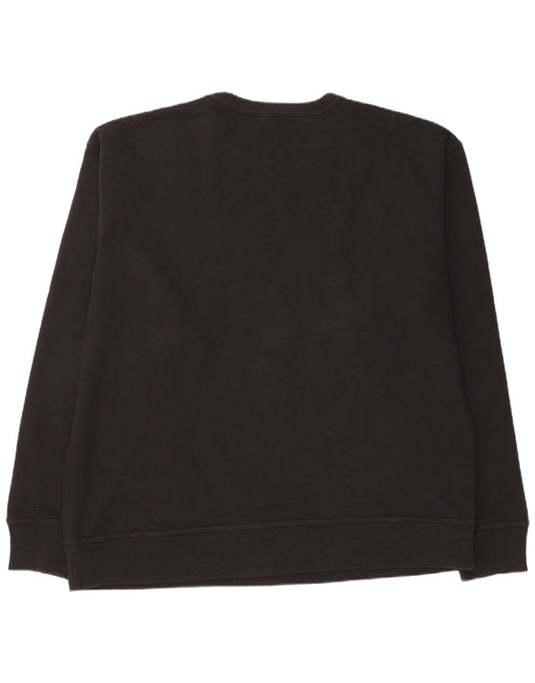 CHAMPION Sudadera gráfica para hombre Jumper XL Algodón negro