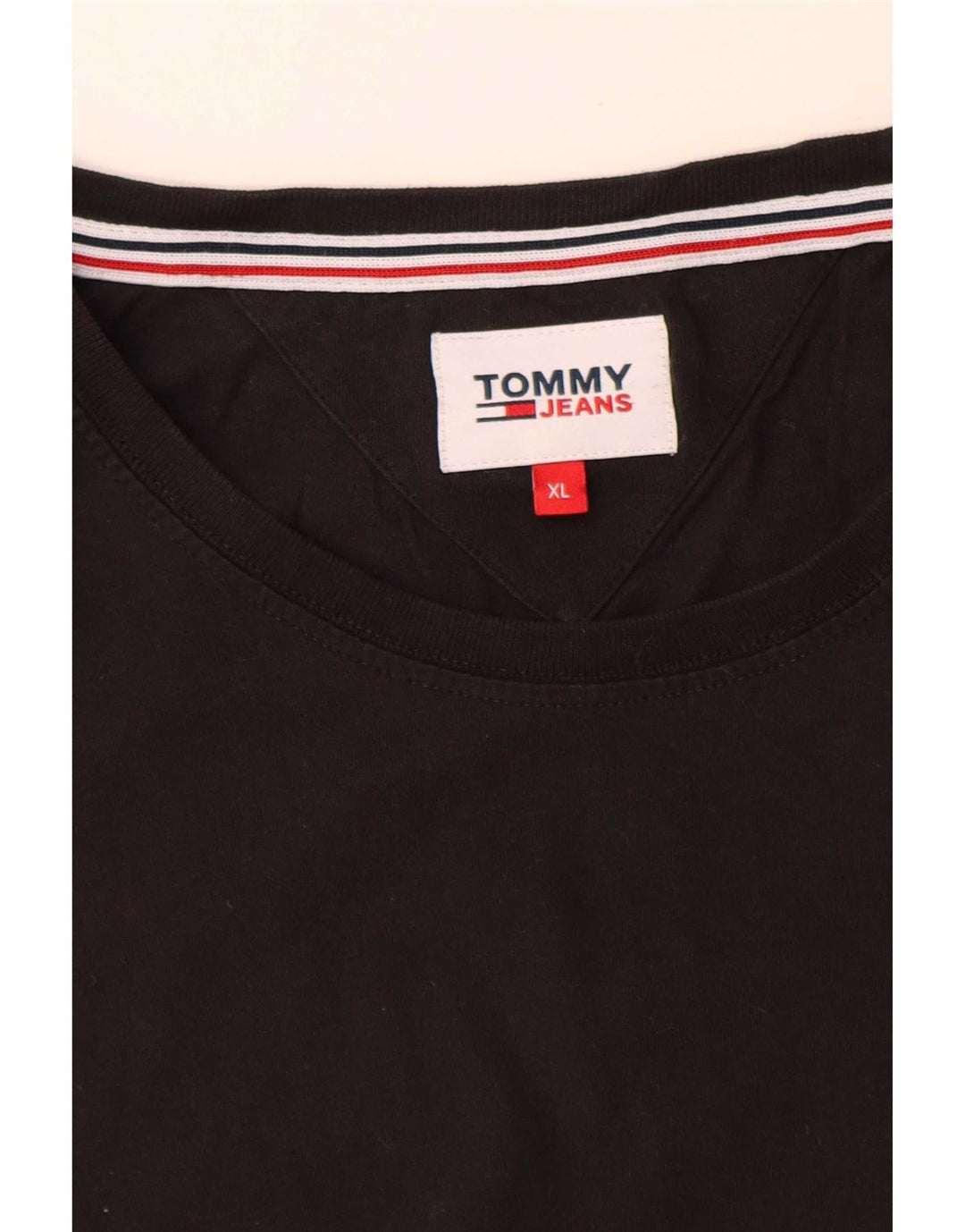 Camiseta Tommy Hilfiger Hombre Top XL Negro