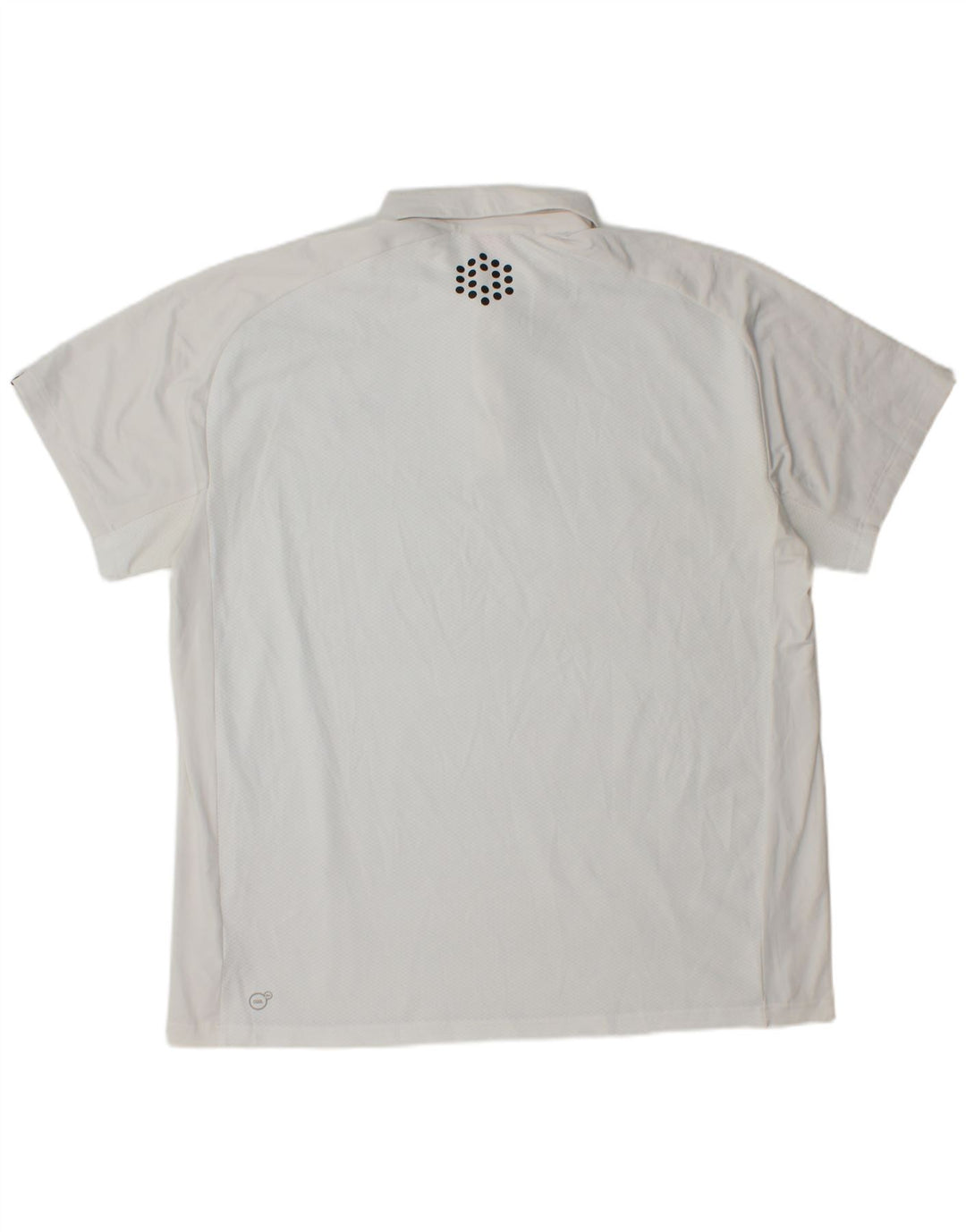 PUMA Polo para hombre 2XL Poliéster a rayas blancas