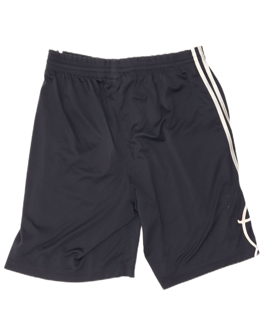 Adidas Pantalones Cortos Deportivos Gráficos Para Hombre Azul Marino Mediano
