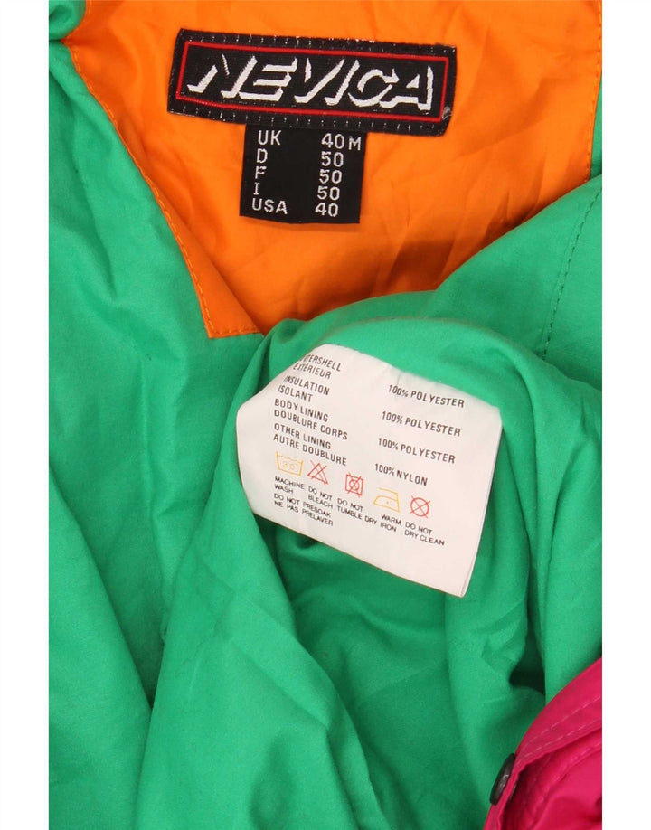 Nevica Mono de esquí para hombre ES 40 Poliéster color block rosa medio