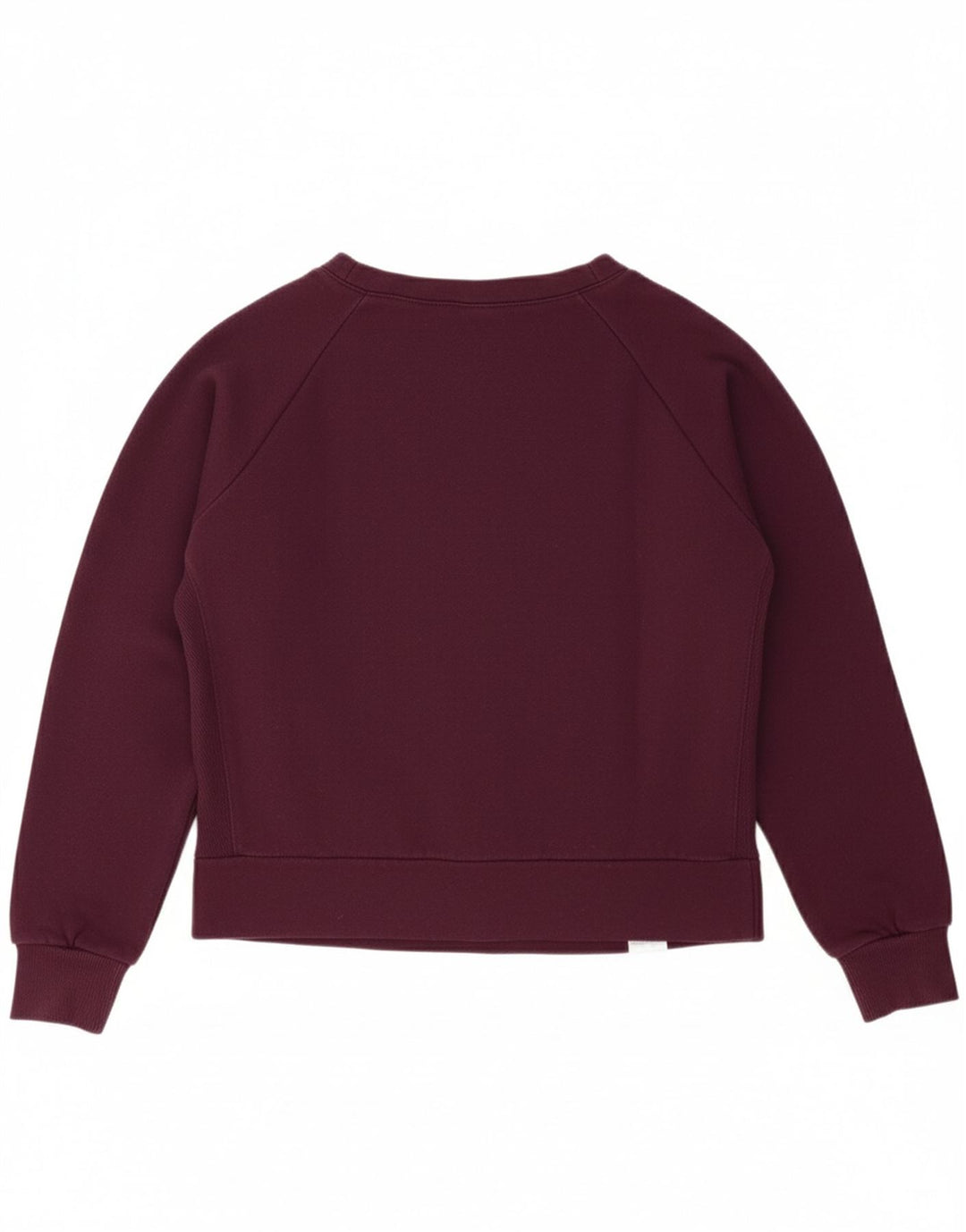 REEBOK Womens Classic Oversized Sweatshirt Jumper UK 8/10 Small Maroon