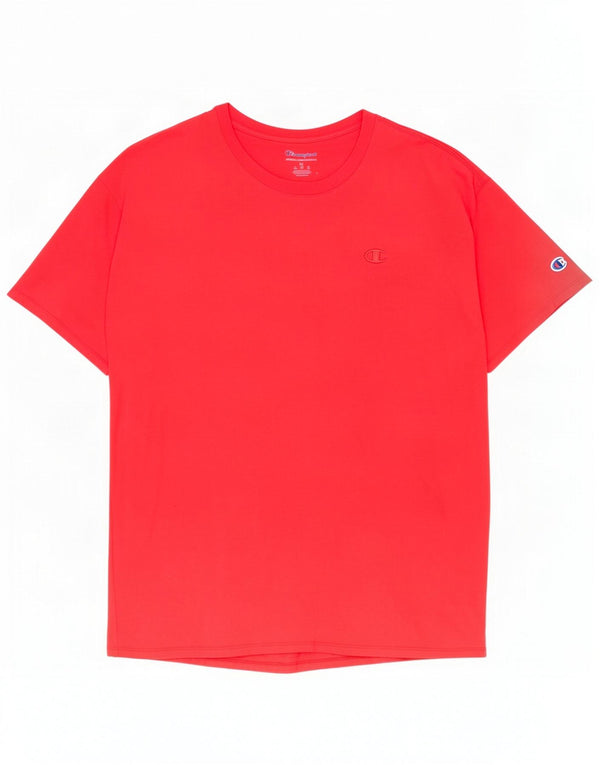Champion Camiseta Hombre Top XL Algodón Rojo