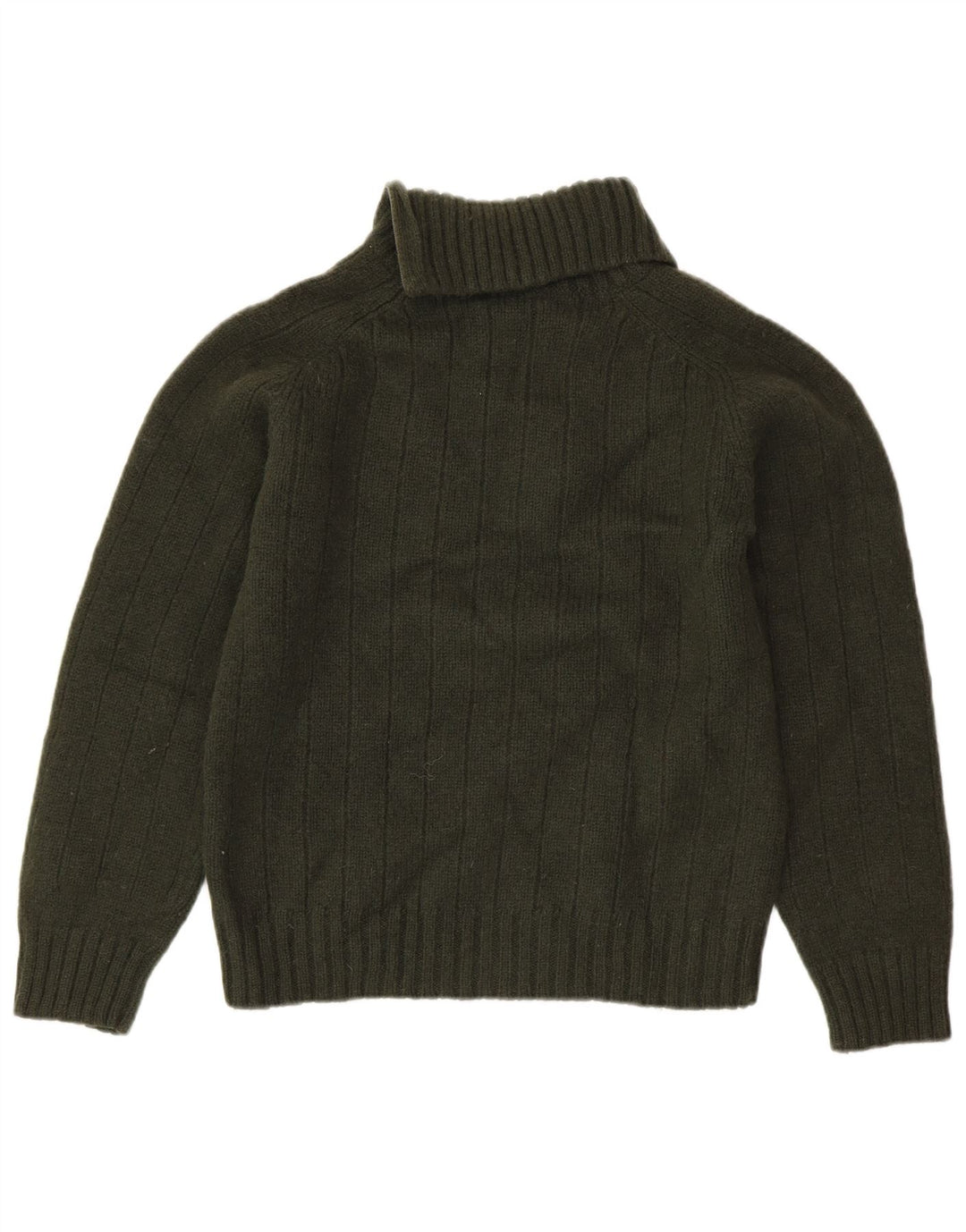 DIESEL Jersey con cuello y cremallera para mujer UK 40 XL Lana caqui