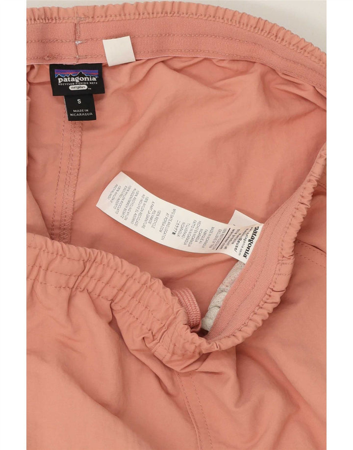 Pantalones cortos deportivos Patagonia para mujer UK 10 Small Pink Poliéster