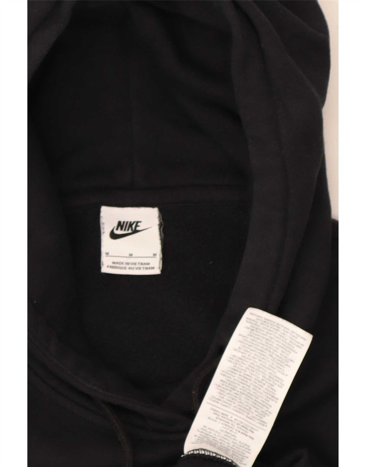 Nike - Sudadera con capucha para hombre (algodón negro mediano)