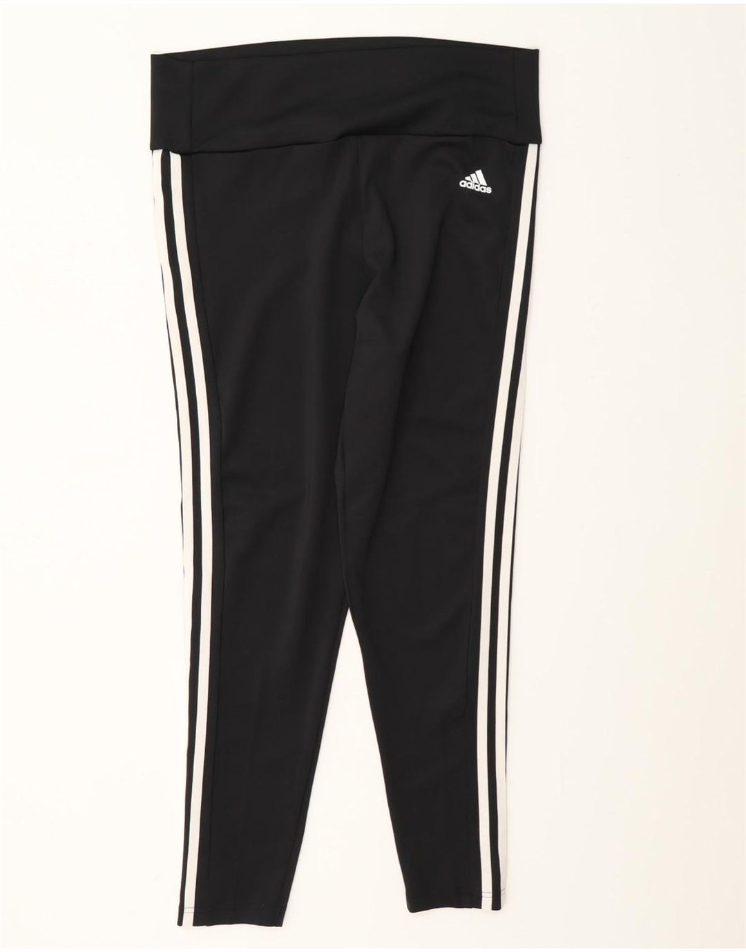 Adidas Mujer Aeroready Leggings UK 16/18 Grande Negro Poliéster