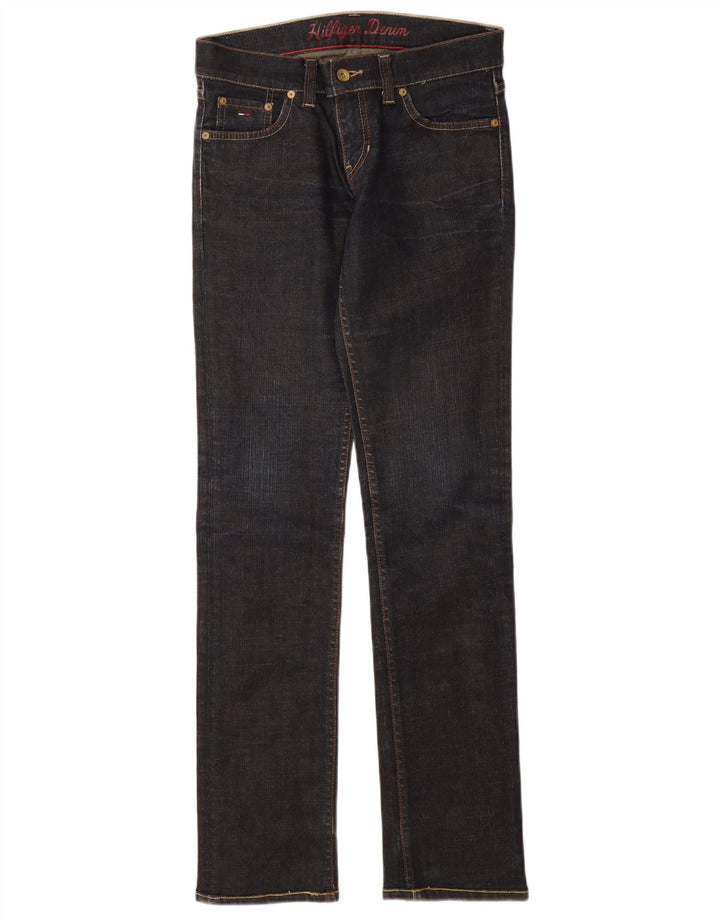 TOMMY HILFIGER Vaqueros ajustados para mujer W26 L32 Azul marino