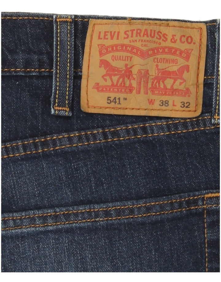 LEVI'S Jeans rectos 541 para hombre W38 L32 Algodón azul marino