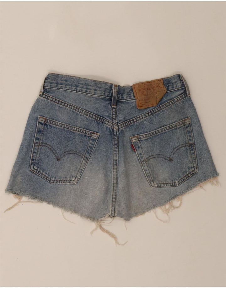 LEVI'S Womens Denim Shorts W28 Medium Blue Vintage Levi's and Second-Hand Levi's from Messina Hembry 