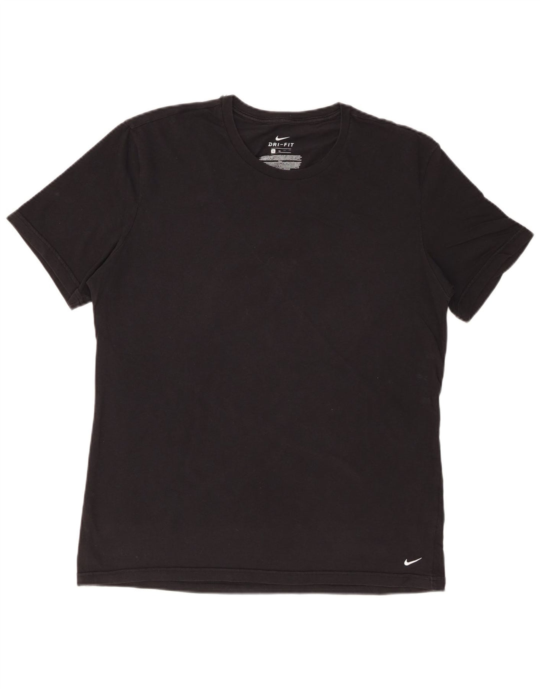 NIKE Camiseta Dri Fit para Hombre Top XL Algodón Negro