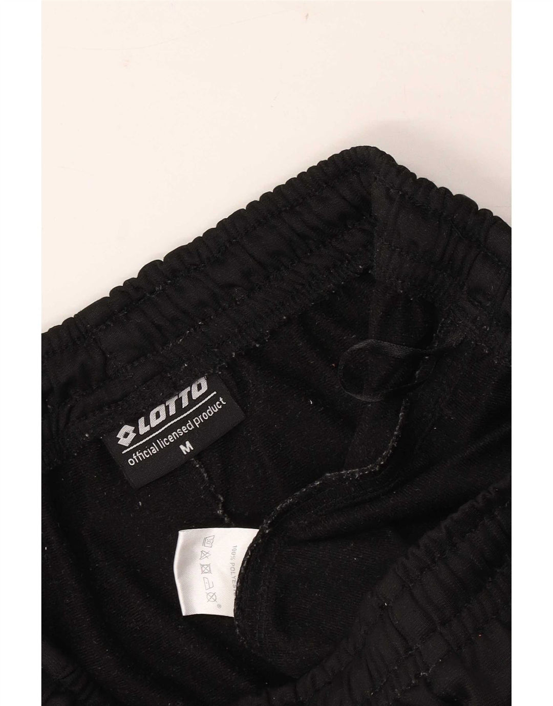 Pantalones De Chándal Lotto Hombre Joggers Medium Negro Poliéster