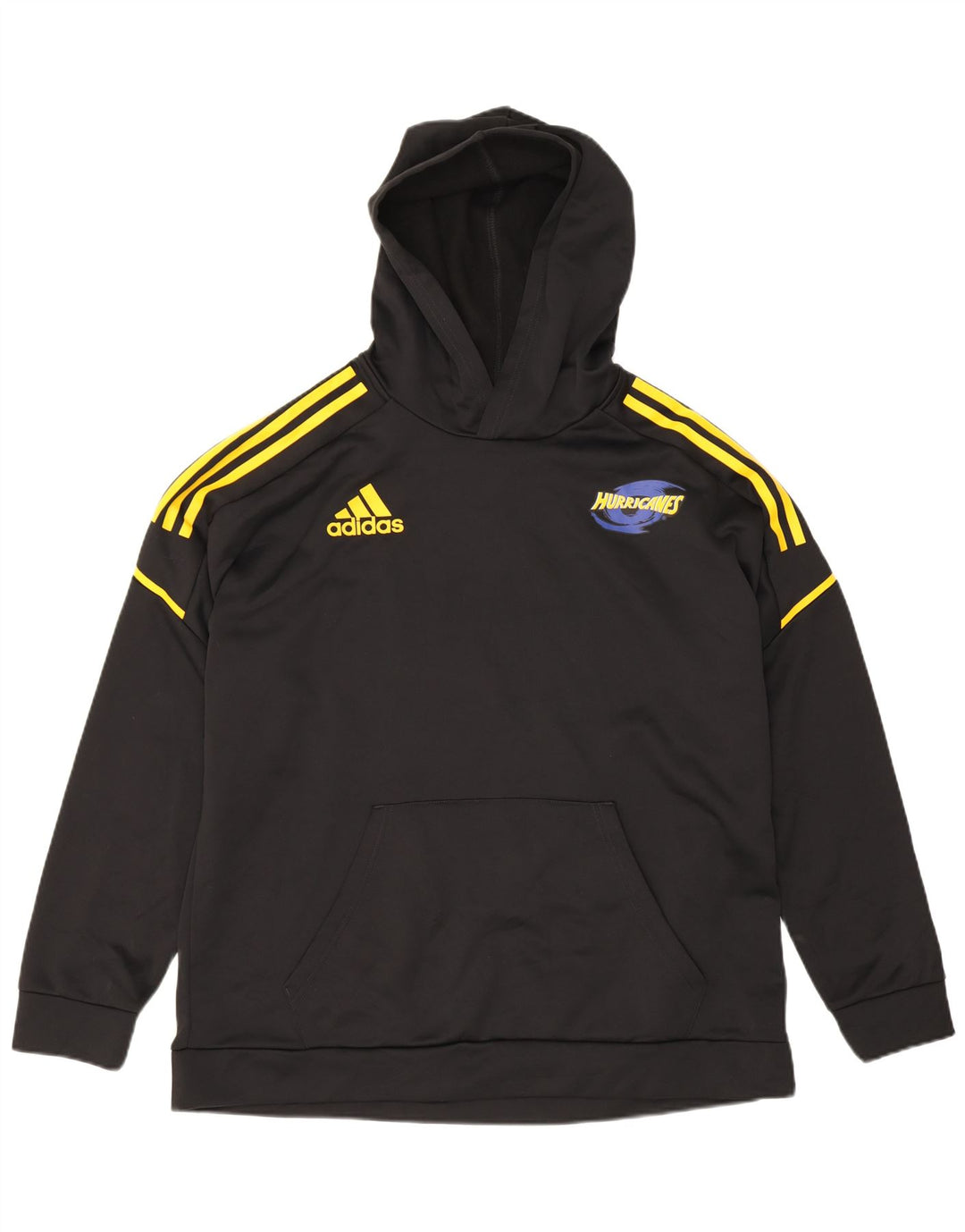 Adidas Sudadera con capucha gráfica para hombre XL Poliéster negro