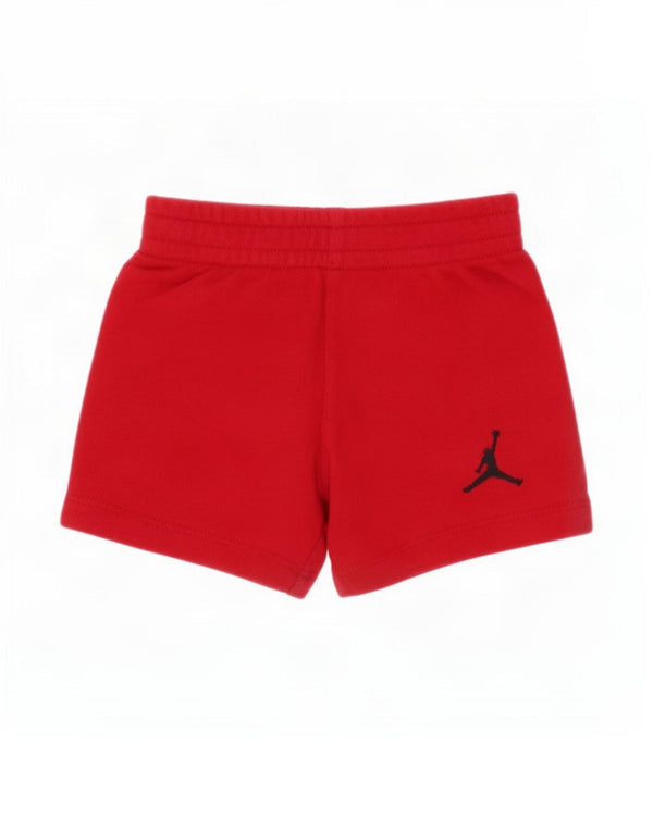 Jordan Baby Girls Sport Shorts 12-18 Months Red Cotton