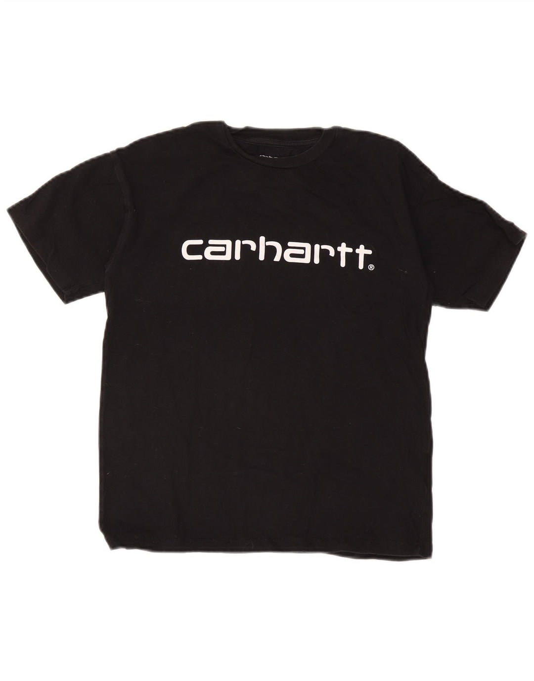 Carhartt - Camiseta gráfica para hombre, talla pequeña, algodón negro