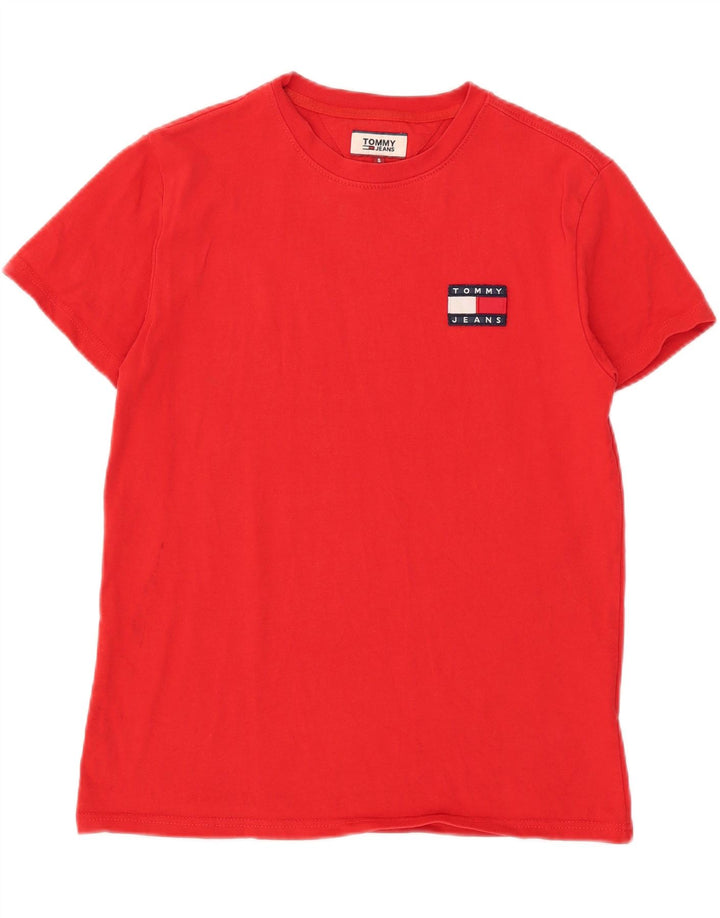 TOMMY HILFIGER Camiseta para hombre Top Small Rojo Algodón