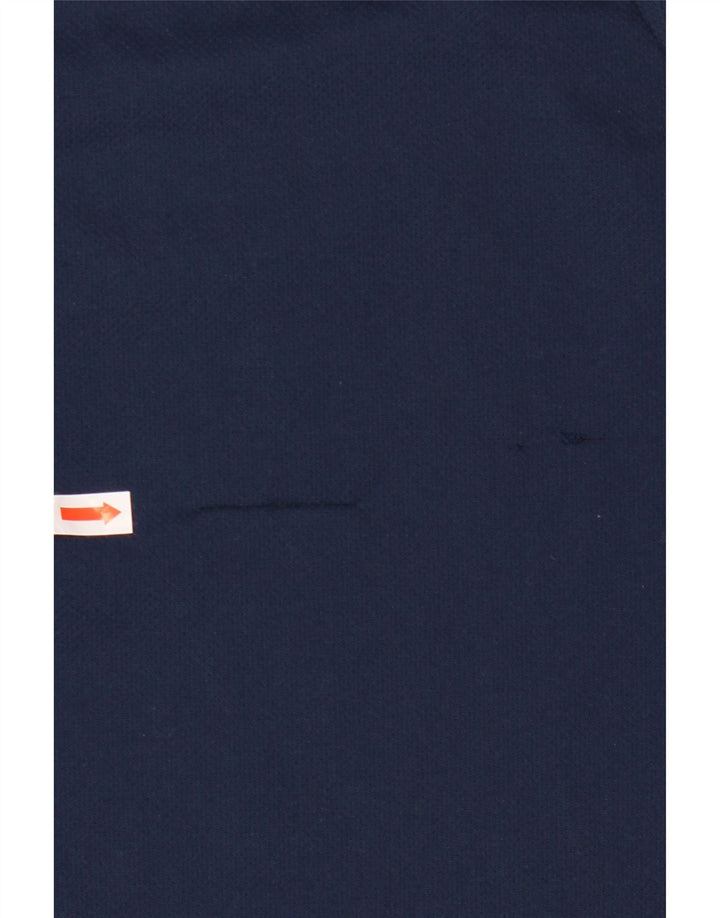 Adidas Mens Climalite Graphic Camiseta Top Grande Azul Marino Poliéster