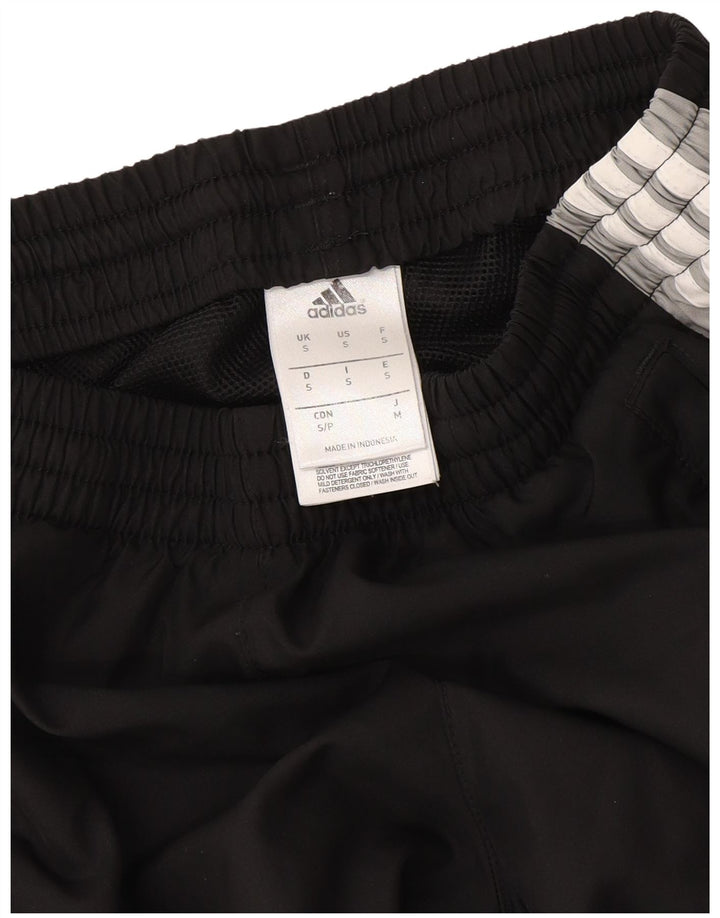 Adidas Hombre Pantalones De Chándal Joggers Small Negro Colorblock Poliéster