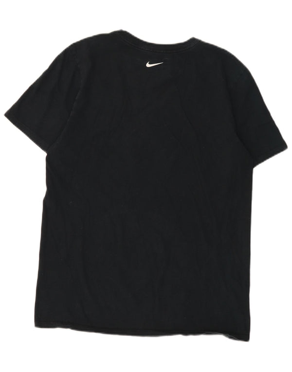 Nike - Camiseta con gráfico de diamantes para hombre, talla pequeña, color negro