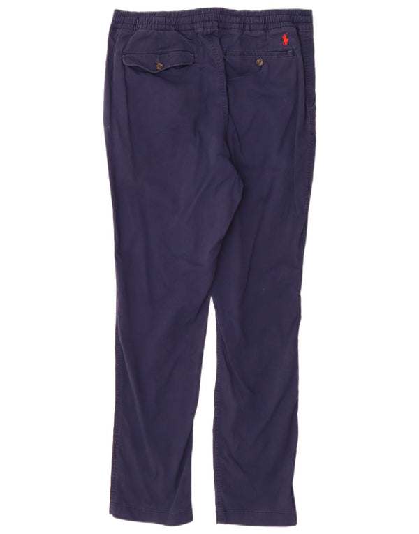 Polo Ralph Lauren - Pantalón chino ajustado para hombre, talla mediana, W30 L30, azul marino