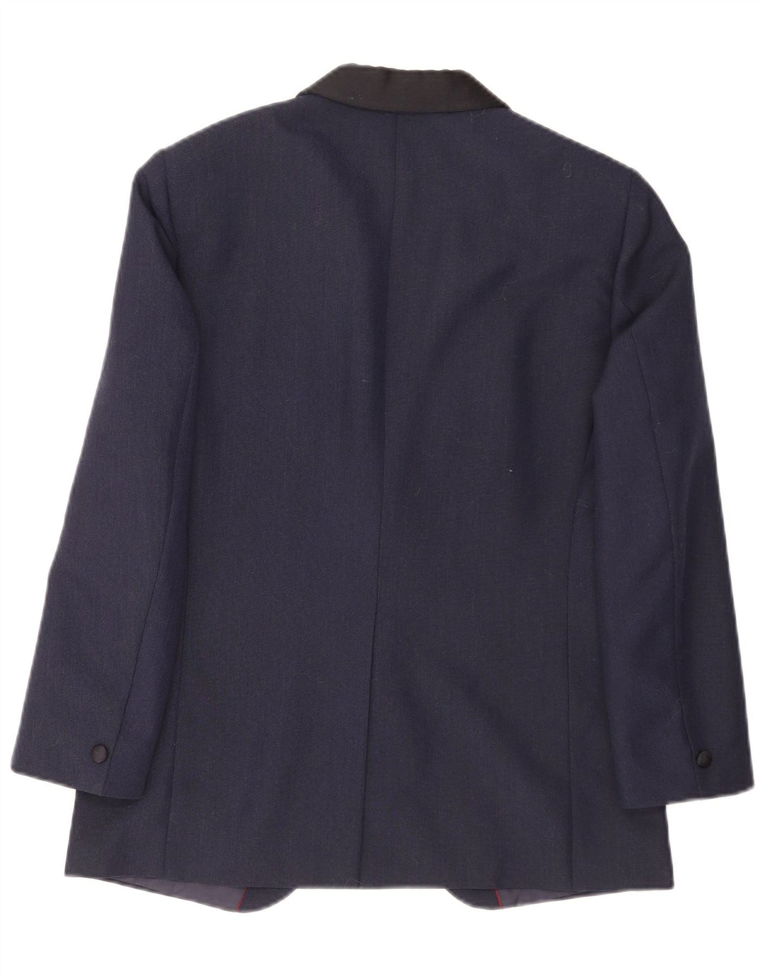 Kruunu Chaqueta tipo blazer de 1 botón para hombre UK 36 Small Azul marino Colorblock Lana