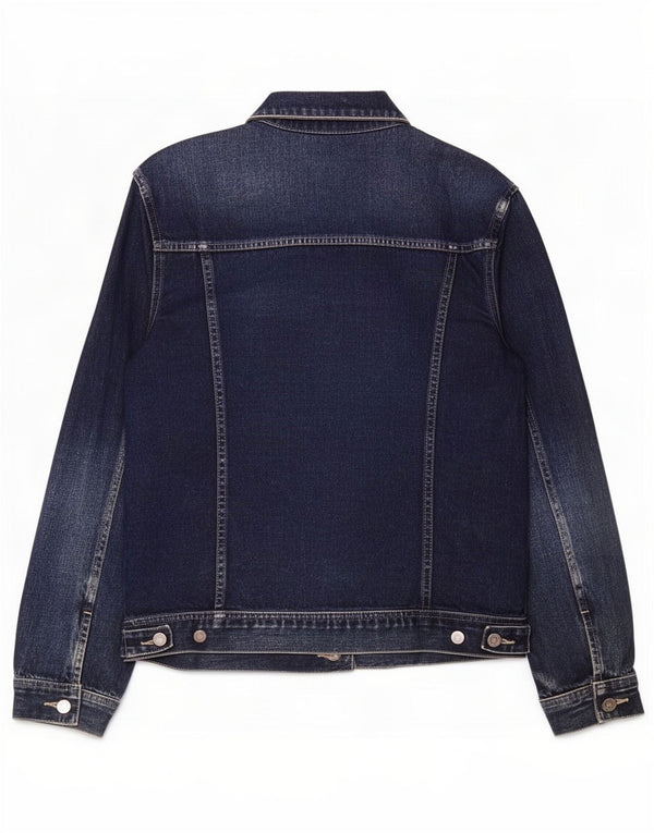 Wit Boy Chaqueta vaquera para niños 13-14 años Grande Azul marino Algodón