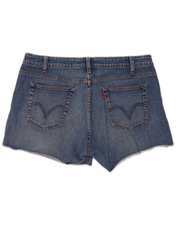 LEVI'S Shorts Vaqueros Mujer W36 XL Azul