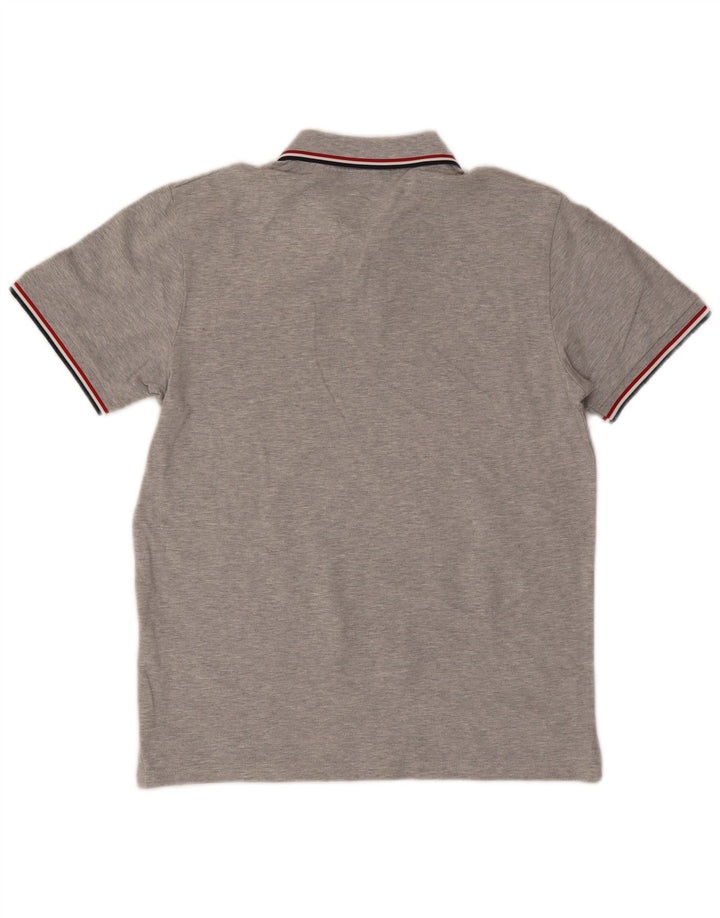 Gant Polo De Algodón A Rayas Gris Medio Hombre