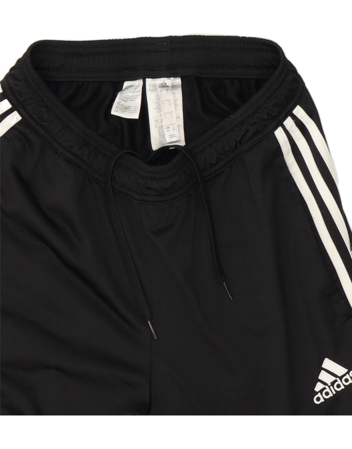 ADIDAS Mens Tracksuit Trousers Small Black Polyester Vintage Adidas and Second-Hand Adidas from Messina Hembry 