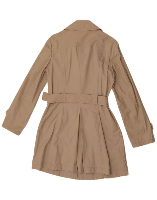 Gabardina Sisley Mujer IT 46 Grande Algodón Beige