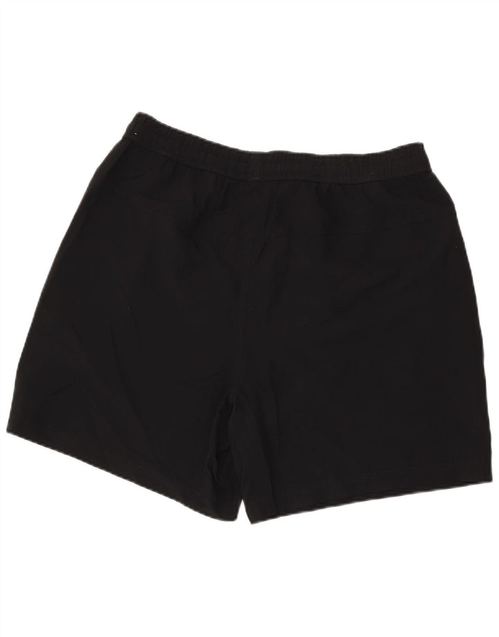 NIKE Pantalones cortos deportivos Dri Fit para hombre, poliéster negro grande