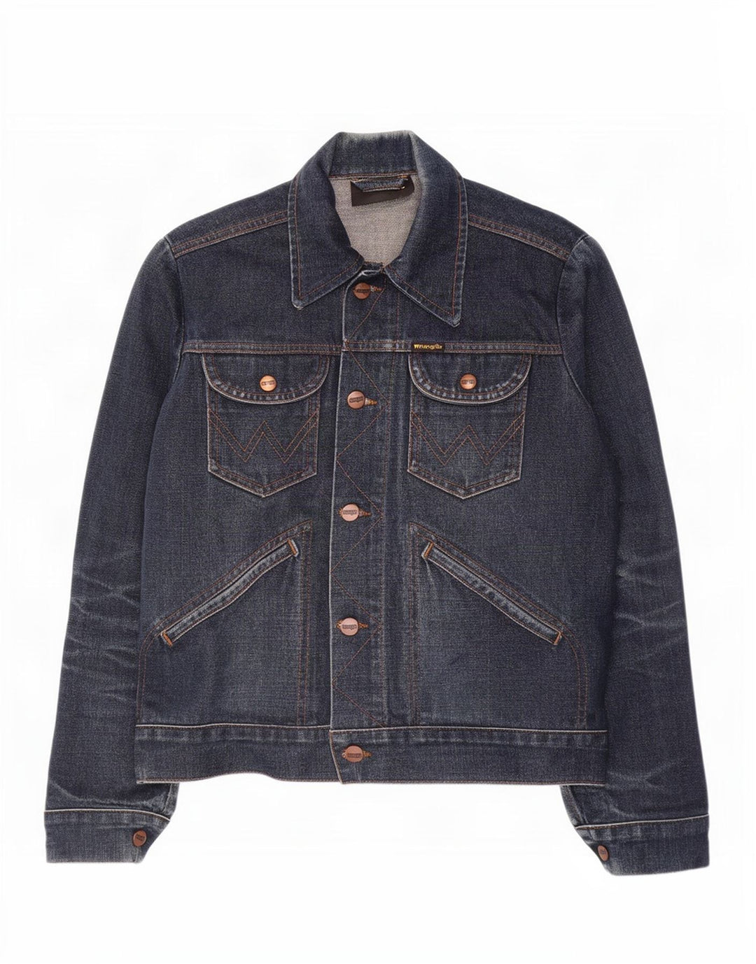 Wrangler Chaqueta vaquera para hombre UK 38 Medium Azul marino