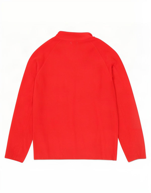 Henry Cottons Jersey de Forro Polar con Cremallera y Cuello para Hombre XL Rojo