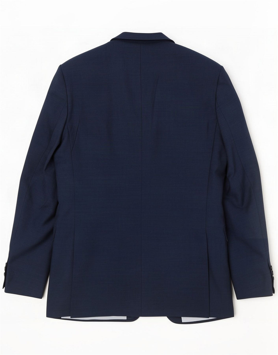 French Connection Chaqueta tipo blazer de 2 botones para hombre UK 40 Large Lana azul marino