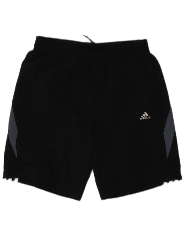 Adidas Mens Climalite Sport Shorts Pequeño Negro Colorblock Poliéster